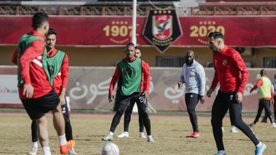 مران قوي للأهلي قبل السفر لمونديال الأندية