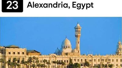 الإسكندرية ضمن أفضل 25 وجهة سياحية في العالم