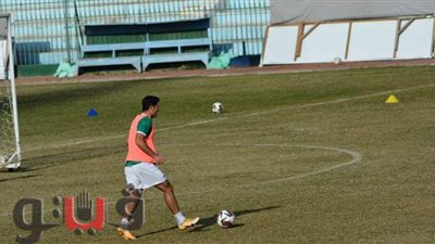 غزل المحلة يستعيد خدمات هاني عادل ومعتز محب قبل مباراة الزمالك| صور