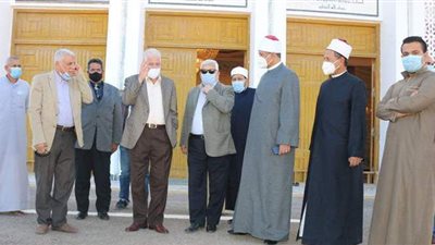 محافظ جنوب سيناء يتفقد مسجد السلام بشرم الشيخ