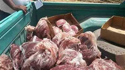 تحرير 50 محضر وضبط لحوم وسلع مغشوشة في حملات تموينية ببني سويف