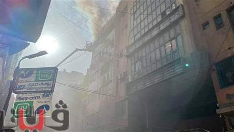 حريق سوق التوفيقية