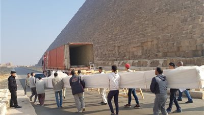 عيسى زيدان: نقل 892 قطعة خشبية من مركب خوفو الثانية إلى المتحف الكبير