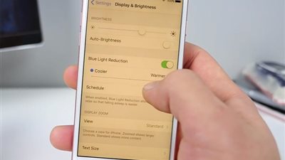 «أبل» تضيف بعض التغييرات على خاصية «Night Shift»