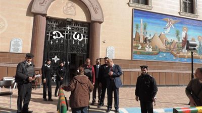 مديرو الأمن يتفقدون إجراءات تأمين الكنائس بالمحافظات