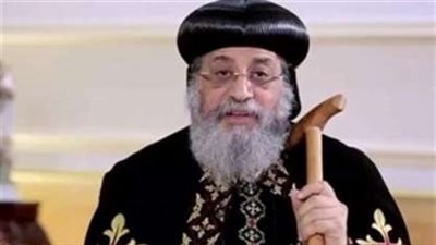 البابا تواضروس يصل جامعة حلوان يلقي محاضرة 