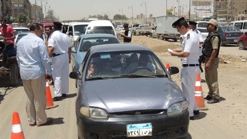 مخالفة مرورية - ارشيفية