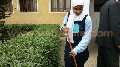 بالصور.. طلاب قنا: «بنضف مدارسنا علشان هي بيتنا الثاني»