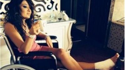 إصابة قدم «ياسمين» التركية بطلة مسلسل «عشق وجزاء»