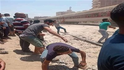 تحرك من «أمن الشرقية» لضبط المتورطين بواقعة«رشق قطار بالحجارة»