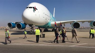 قادمة من دبي.. مطار القاهرة يستقبل اليوم أكبر طائرة ركاب في العالم