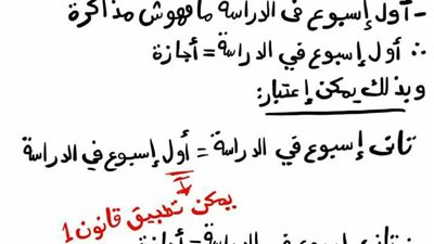 ساخرون.. الدراسة في مصر «إجازة» بالقانون