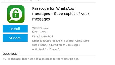 تطبيق جديد من أب ستور لحماية خصوصية «WhatsApp»