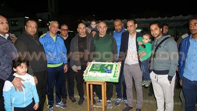 جماهير المصري البورسعيدي تحتفل بالعميد