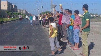 مظاهرة لعناصر «الإرهابية» بدمياط