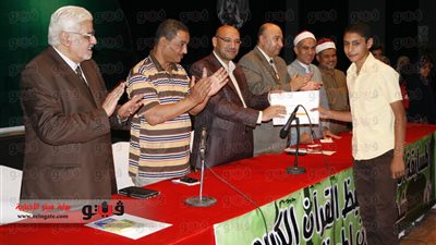 بالصور.. ننشر أسماء الفائزين في المسابقة الكبرى لحفظ القرآن ببنها