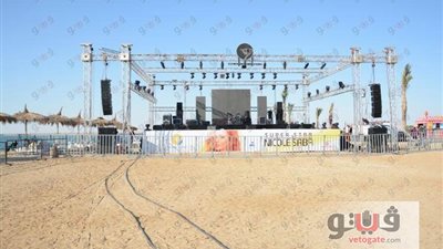 بالصور.. التجهيزات النهائية لحفل نيكول سابا في موسى كوست