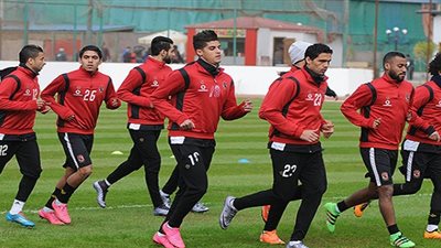 الأهلي يختتم استعداداته لمواجهة المقاصة