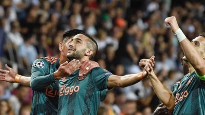 زياش يقود أياكس للفوز على فالنسيا في عقر داره 0/3 بدوري الأبطال