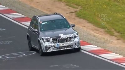 فئة مرسيدس GLB على حلبة نوربرجرنج (فيديو)