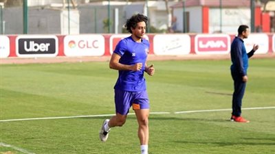 محمد هاني يخوض تدريبات خفيفة بالكرة في مران الأهلي