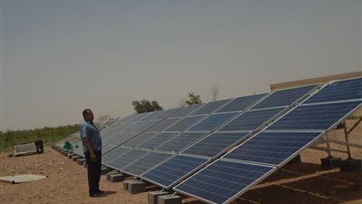 تشغيل 80 بئرا زراعية بالطاقة الشمسية في الوادي الجديد