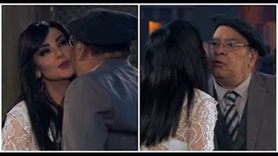 راغدة شلهوب تقبل صلاح عبد الله.. والفنان: عايز أعرف مين اللي باسني