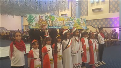 تعليم العجمي تحتفل بانتصارات أكتوبر(صور)