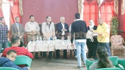 المنيا يكرم الفائزين ببطولة الاسكواش