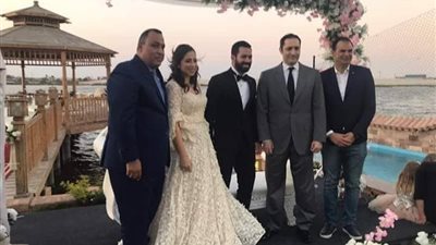 الصور الأولى لعقد قران حسني عبد ربه