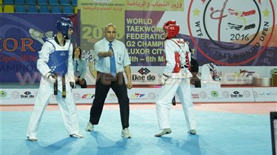 بالصور.. انطلاق الدورة الثالثة لبطولة الأقصر الدولية للتايكوندو