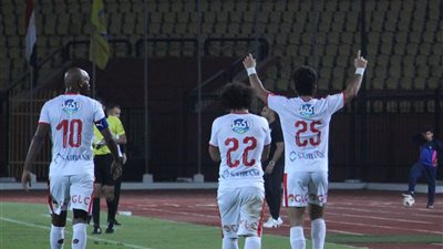 زيزو يتقدم بالهدف الأول للزمالك في مرمى مصر المقاصة