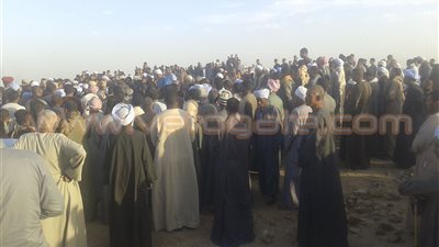 بالصور.. تشييع جثمان شهيد أسوان في رفح إلى مثواه الأخير