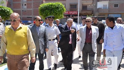 بالصور.. محافظ الإسماعيلية يتفقد الحدائق والمتنزهات