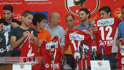 بالصور.. «رزق»: أتمنى تحقيق البطولات مع النادي الأهلي