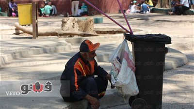 عمال النظافة أبطال خلف الكواليس في شم النسيم (تقرير مصور)