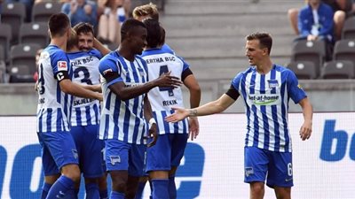 هيرتا برلين يفوز على دوسلدورف 1/3 في الدوري الألماني