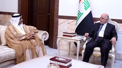 «العبادي» يبحث مع السفير الإماراتي ببغداد العلاقات بين البلدين