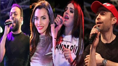 نجوم الغناء يتألقون في «شم النسيم».. حمادة هلال وشذى يشعلان حفل نادي الشمس.. تفاعل الجمهور مع بهاء سلطان ومي سليم بالرحاب.. العسيلي وحبيب وعاشور تخصص وادي دجلة.. وهيثم شاكر وكارمن سليمان في 