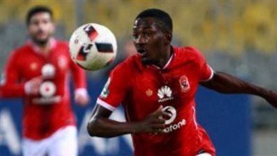 أجايي يتقدم بالهدف الأول للأهلي أمام أسوان