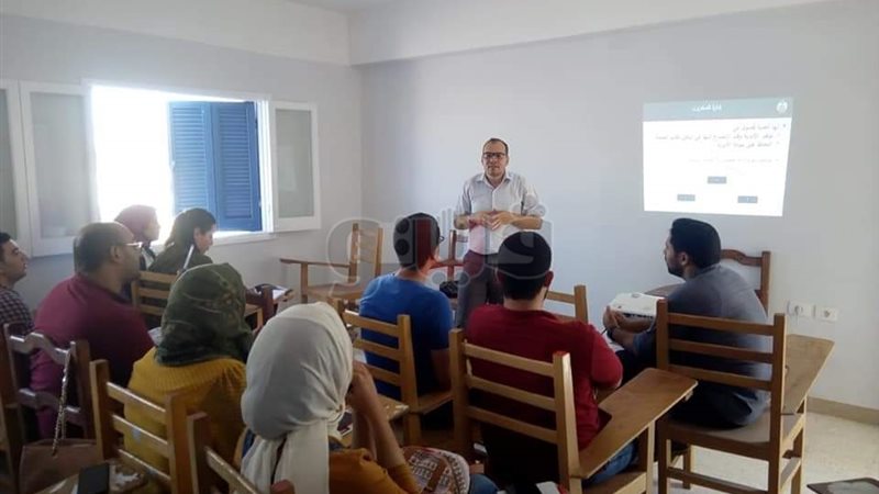 جانب من التدريب