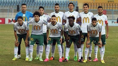 المصري يختتم استعداداته لطنطا ببرج العرب