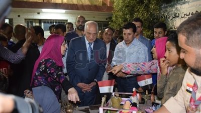 وزير الشباب ومحافظ الجيزة يفتتحان مركز شباب المنيرة بعد التطوير