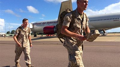 بالصور.. استعدادات أمريكية في أستراليا للحرب مع كوريا الشمالية