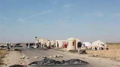 الجيش يعيد فتح الطريق الدولى بشمال سيناء