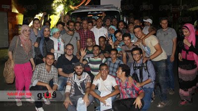 بالفيديو والصور.. انطلاق قافلة الحملة الشعبية لدعم غزة