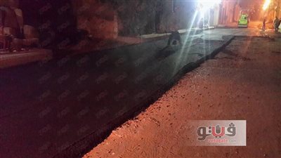 بالصور.. سفلتة «خوش قدم» بقايتباي الأثرية في منشأة ناصر