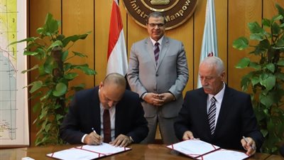 سعفان يشهد بروتوكول تعاون مشترك بين نقابة العاملين بالبترول ولبنان