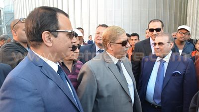 بالصور.. محافظ الإسماعيلية ونواب البرلمان يتفقدون مشروع «الأمل»