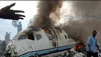 مصرع 36 شخصًا فى حادث تحطم طائرة شرق الكونغو الديمقراطية